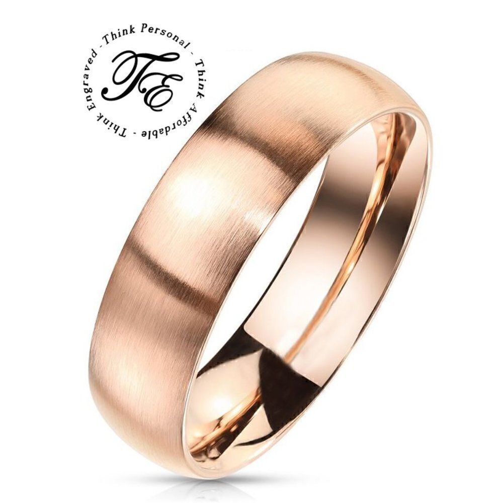 Women's Rose Gold Promise Ring - Girls Rose Gold Promise Ring – Pinky Ring
